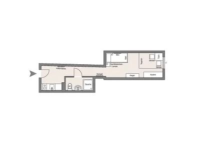 1-Zimmer-Wohnung mieten in Wien – 18 m², € 800 – Bild 10 von 10