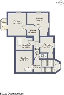 7-Zimmer-Haus mieten in Salzburg Stadt – 178,26 m², € 2.795 – Bild 8 von 8