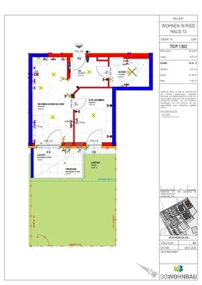 2-Zimmer-Wohnung mieten in Ried im Innkreis – 42,14 m², € 534 – Bild 3 von 3