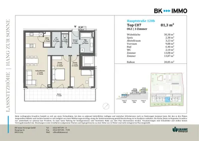3-Zimmer-Wohnung kaufen in Graz-Umgebung – 81,3 m², € 435.000 – Bild 14 von 14