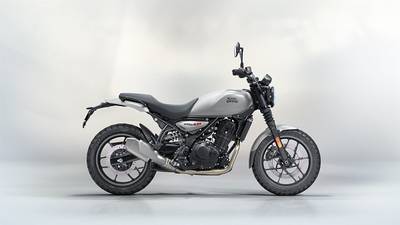 Royal Enfield Guerrilla 450 Einzelstück smoke silver / Finanz...