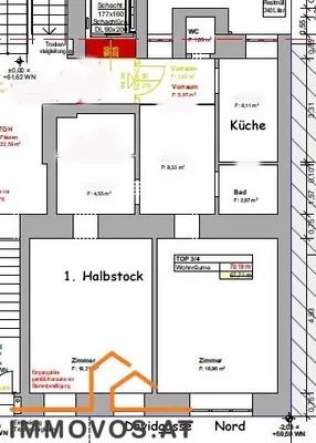 2-Zimmer-Wohnung kaufen in Wien – 70 m², € 199.000 – Bild 8 von 8
