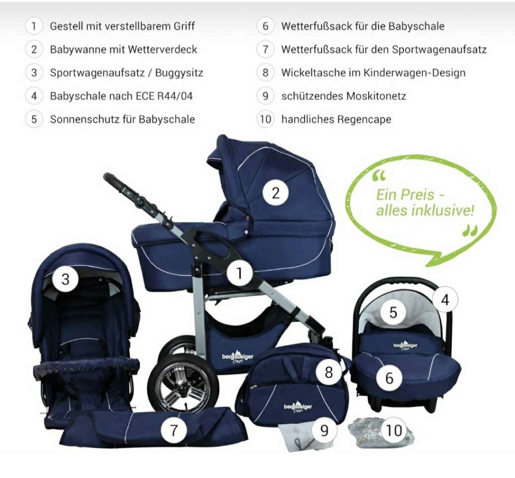 Kinderwagen hotsell Set Bergsteiger