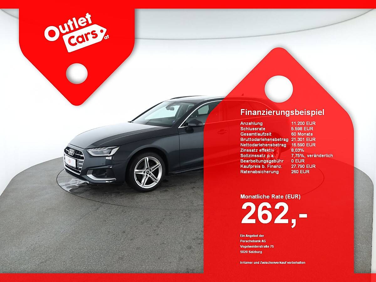Audi A4 Avant 35 TDI Advanced Aut LED+LEDER+ASSIST+SK