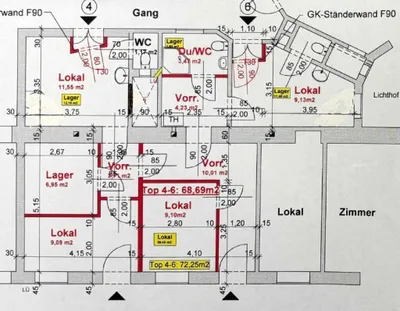 Gewerbeimmobilie mieten in Wien – 72 m², € 1.167 – Bild 10 von 10