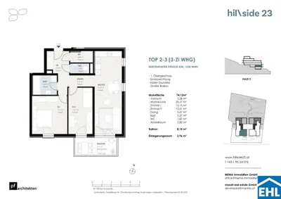 Immobilie kaufen in Wien – 74,12 m², € 413.500 – Bild 11 von 11