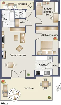 3-Zimmer-Wohnung kaufen in Eisenstadt - Umgebung – 602 m², € 214.000 – Bild 26 von 26