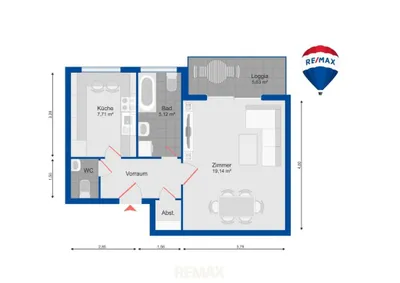 1-Zimmer-Wohnung kaufen in Wien – 43 m², € 189.000 – Bild 8 von 9