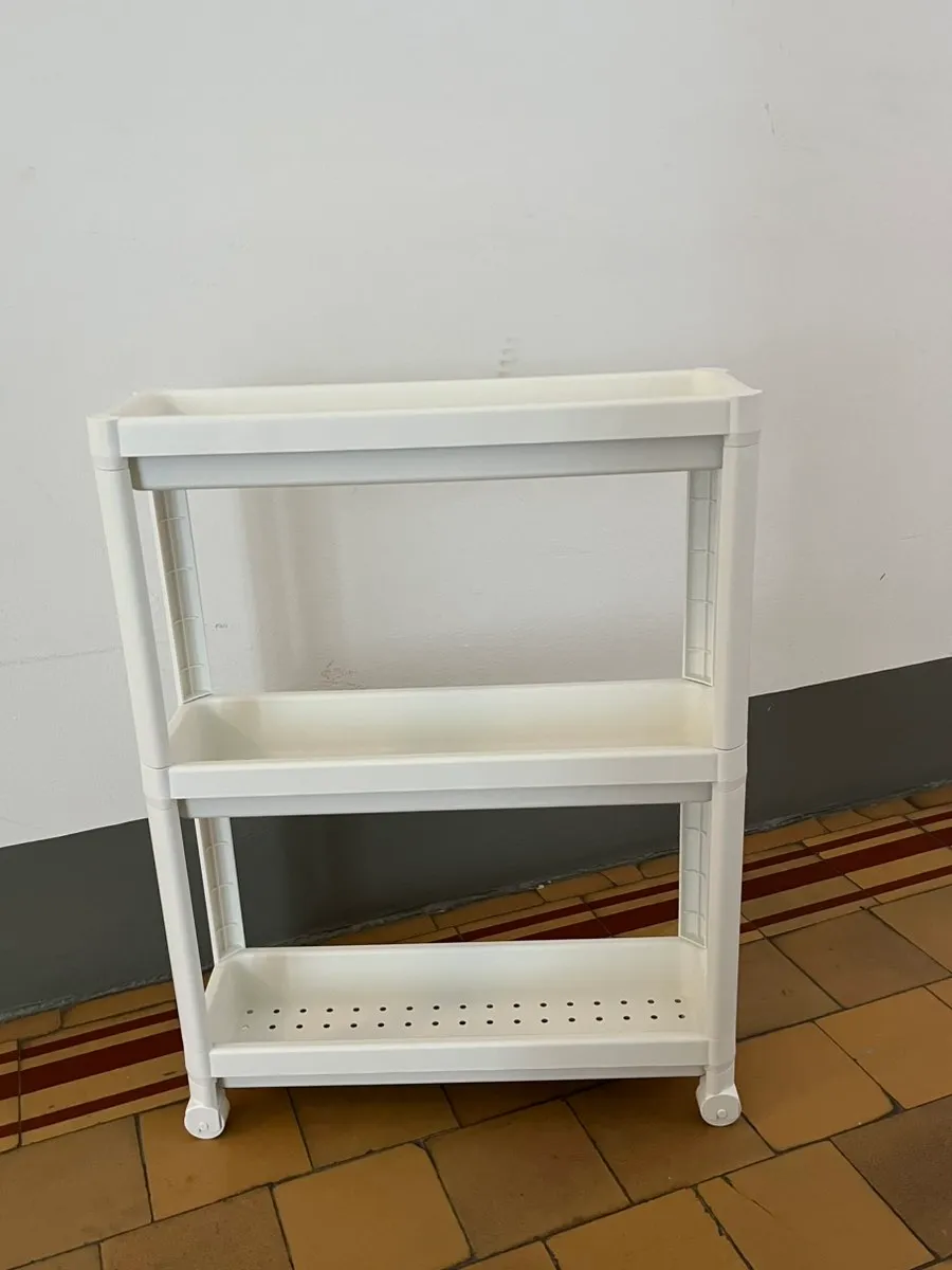 IKEA VESKEN Rollwagen - weiß - wie neu, € 7,- (1090 Wien)