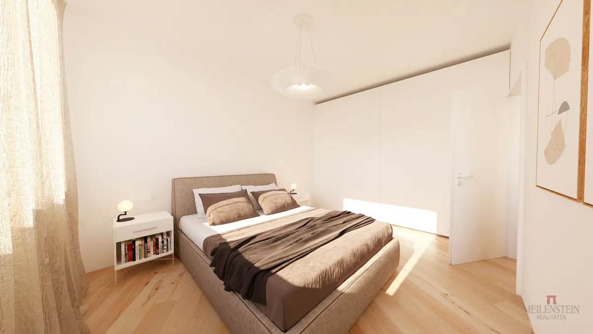 BRIX30 - Geräumige 2 Zimmer Wohnung mit Balkon - Ansicht 3