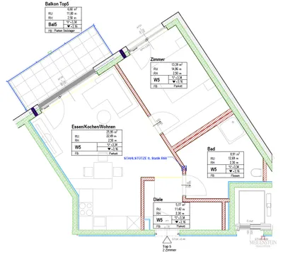 2-Zimmer-Wohnung kaufen in Kufstein – 54,02 m², € 323.742 – Bild 7 von 10