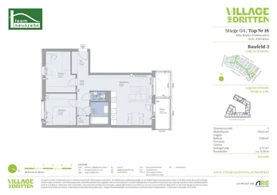 3-Zimmer-Wohnung mieten in Wien – 69,21 m², € 1.679 – Bild 27 von 27