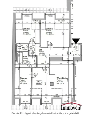 4-Zimmer-Wohnung kaufen in Graz – 88 m², € 325.000 – Bild 18 von 18