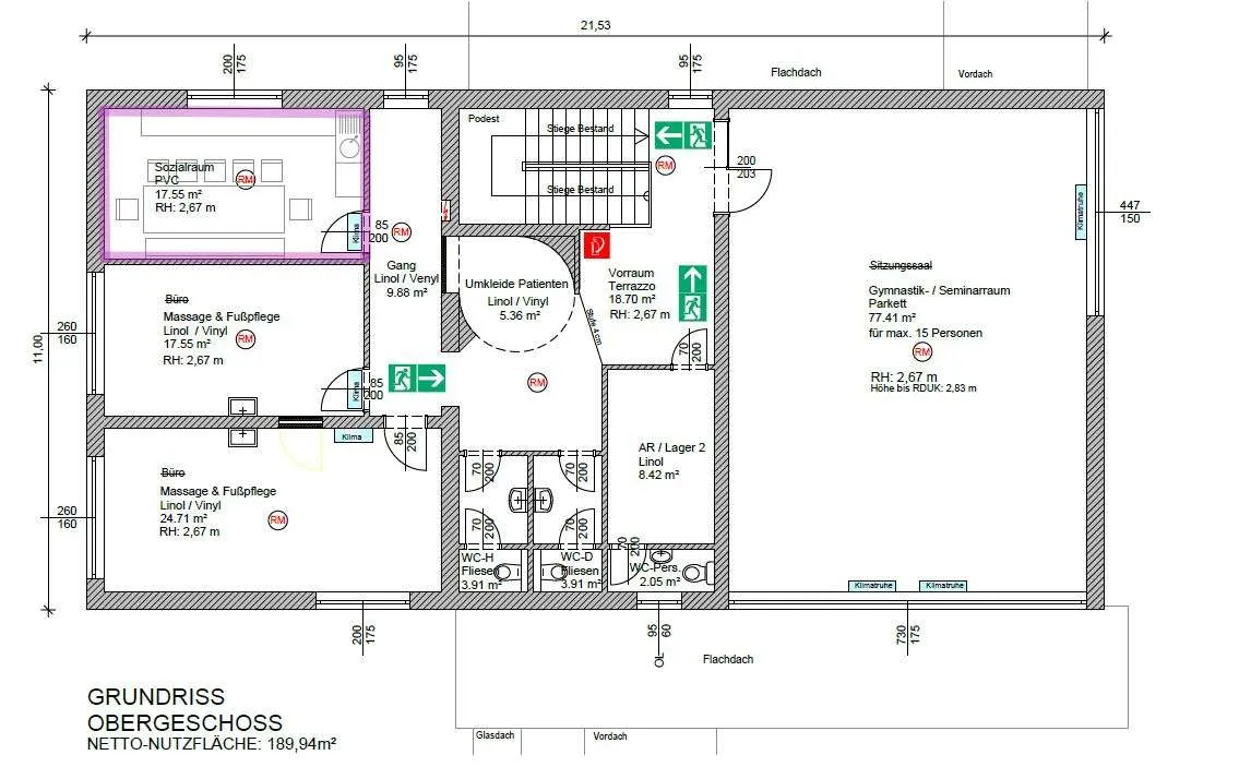 Büro- oder Dienstleistungsraum in Sebersdorf zu vermieten! – pohled 3