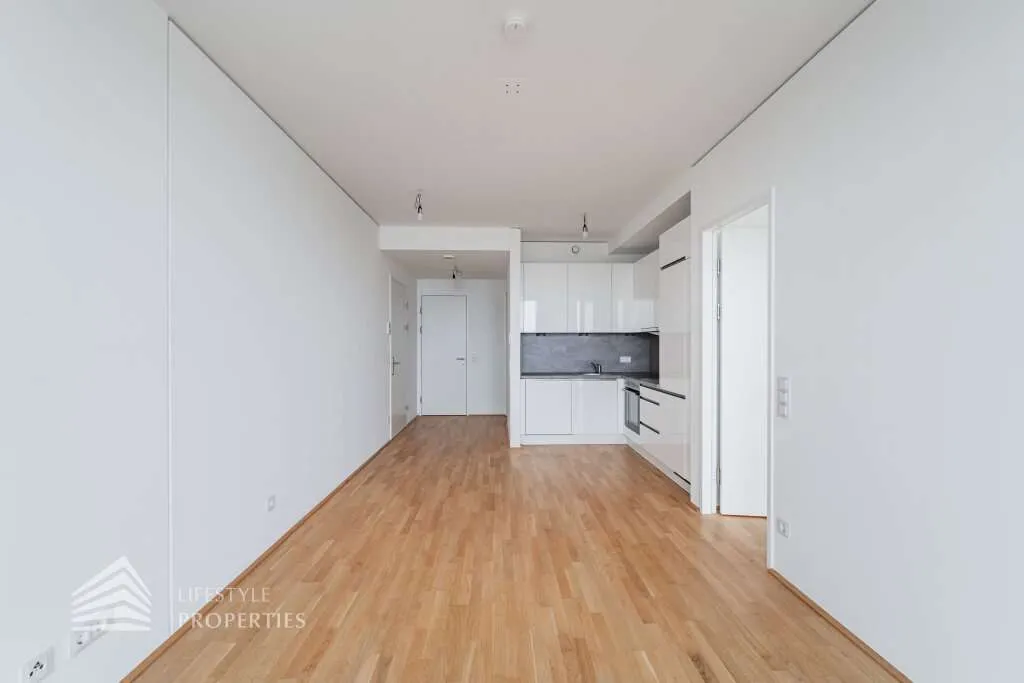 Erstbezug! 2-Zimmer Wohnung mit Topaussicht und Balkon, Nähe Neue Donau - Ansicht 3