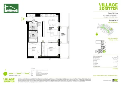 3-Zimmer-Wohnung mieten in Wien – 72,13 m², € 1.699 – Bild 29 von 29