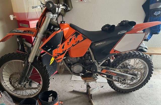 KTM 200 KTM200 SX Motocross