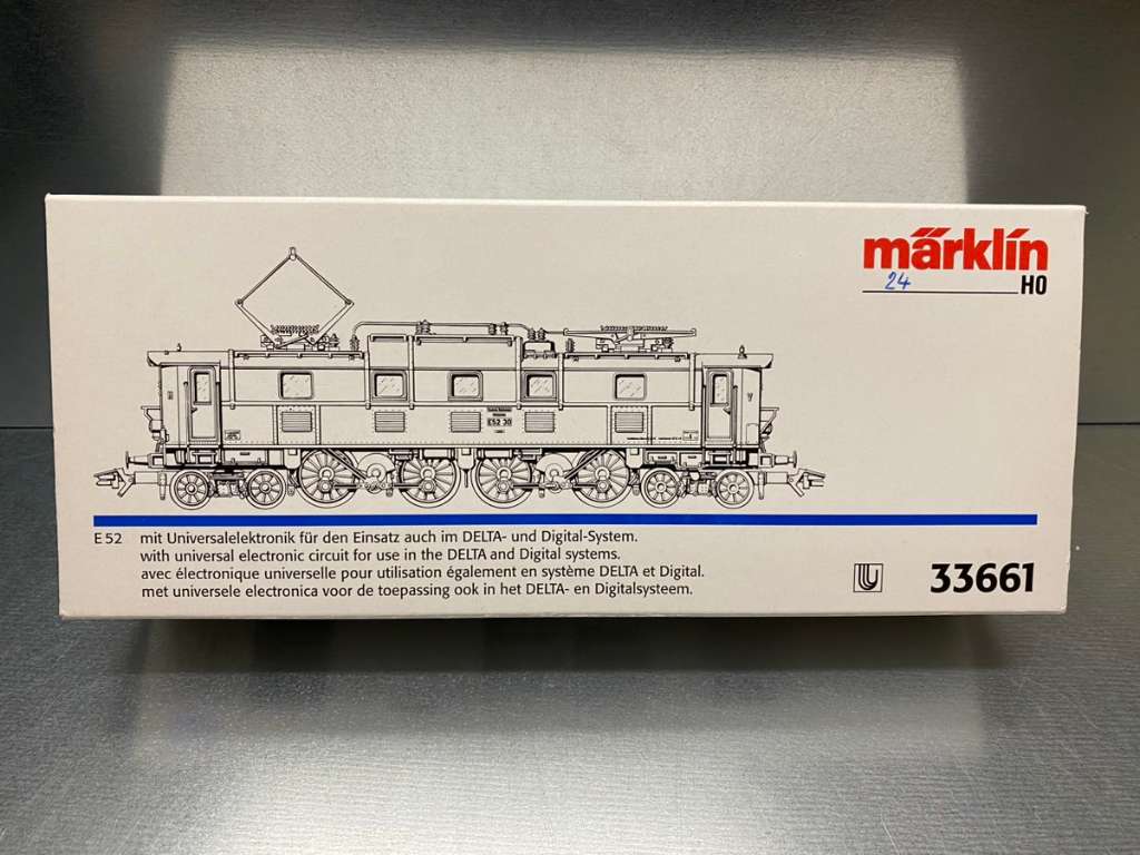 Märklin E-Lok 33661 E52 sale 30 Deutsche Reichsbahn Delta/Digital