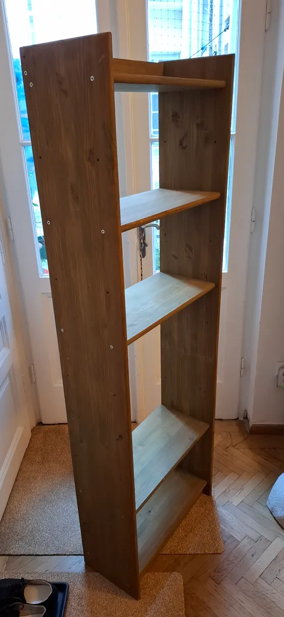 IKEA Vollholzregal, grün gebeizt, € 5,- (1030 Wien)