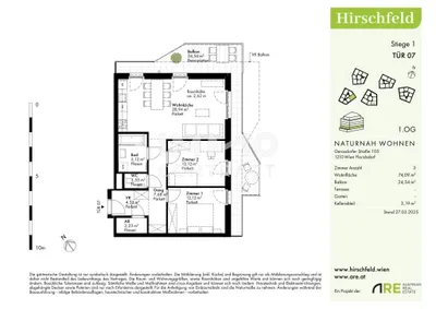 3-Zimmer-Wohnung kaufen in Wien – 74,09 m², € 434.000 – Bild 17 von 17