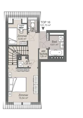 4-Zimmer-Wohnung kaufen in Wien – 121,73 m², € 1.098.000 – Bild 9 von 10