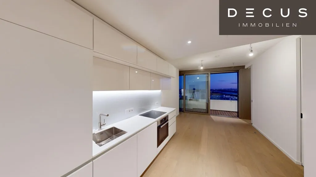 | DANUBEFLATS | PREMIUM-LIVING IM 19. STOCK MIT BALKON & 5-STAR-SERVICE | ANLEGERPREIS - Widok 3