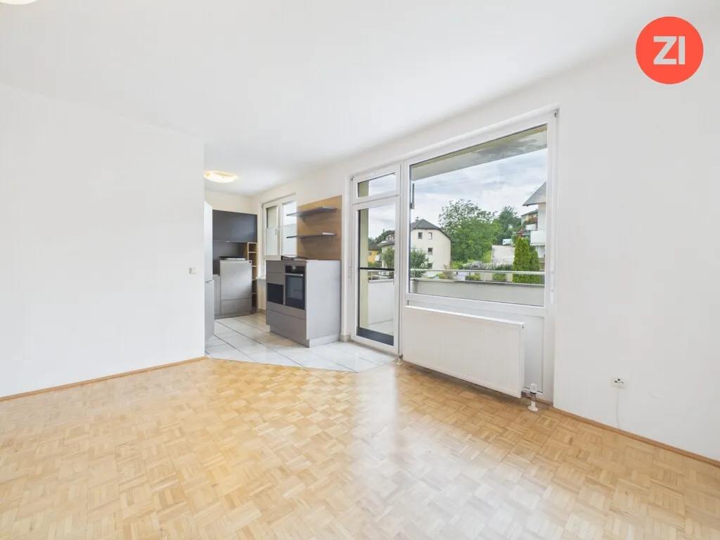 Gepflegte 2-Zimmer-Wohnung in Ruhelage mit Balkon und hochwertiger Einbauküche - Ansicht 3