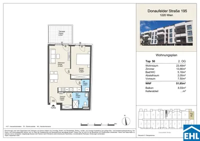 Immobilie kaufen in Wien – 51,85 m², € 268.450 – Bild 6 von 6