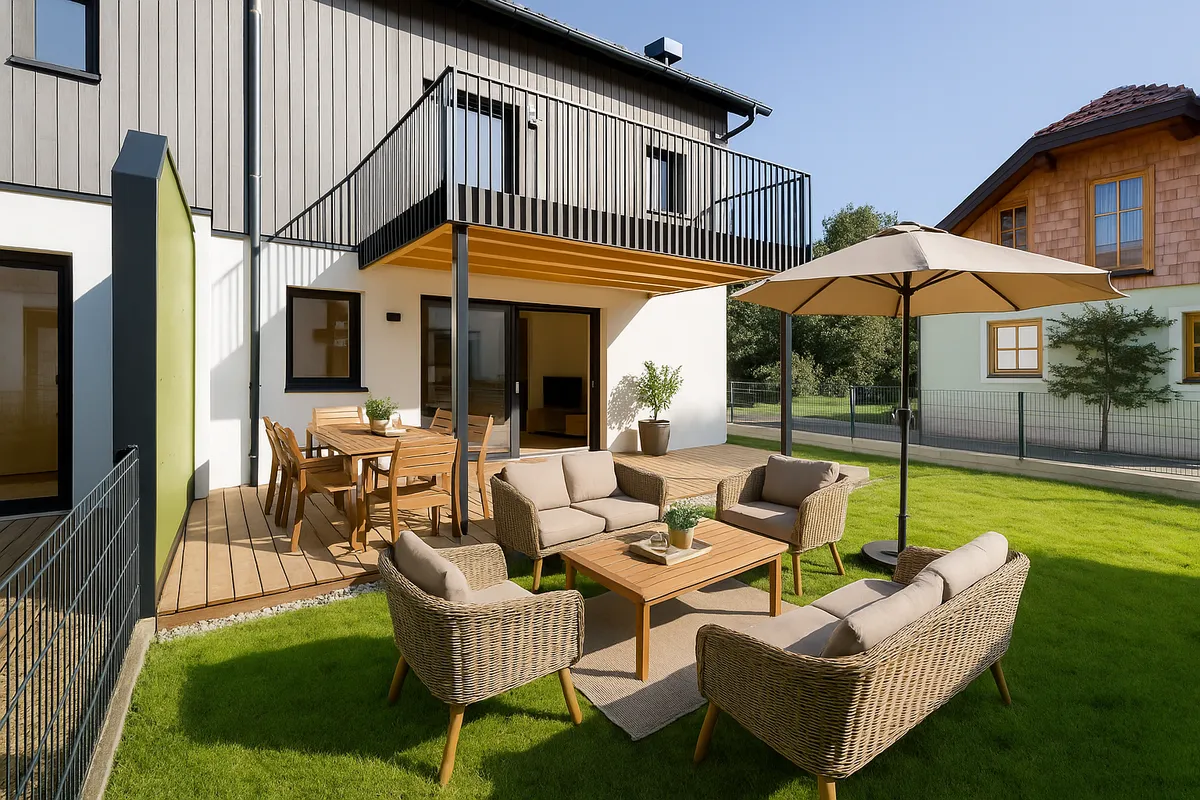 6-Zimmer Reihenhaus mit Garten, Mondsee