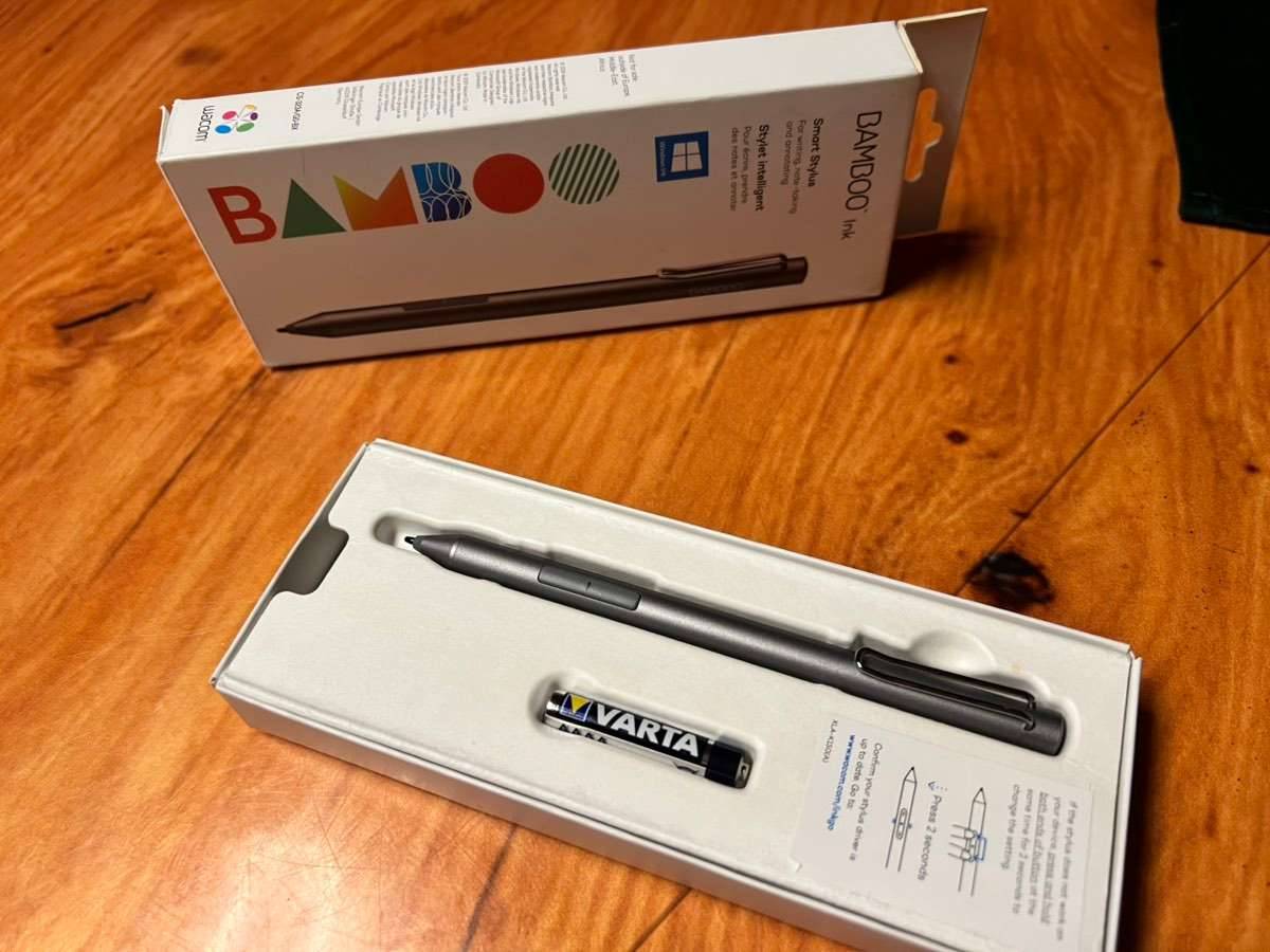 Wacom Bamboo Ink Smart Stylus (2. Generation) - Wie neu, einwandfreier Zustand