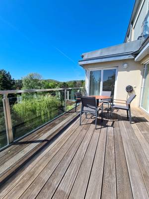 MÖBLIERTE TERRASSENMIETE MIT TOLLEM WIENBLICK UND BLICK INS GRÜNE – Bild 2