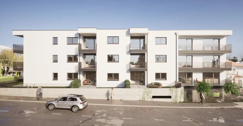 Provisionsfrei in Wattens: Neubau-2-Zimmer-Gartenwohnung mit Terrasse, Fernwärme & Solaranlage - Ansicht 3