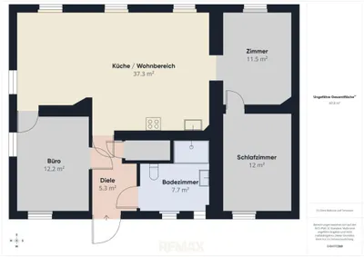 4-Zimmer-Haus mieten in Eisenstadt - Umgebung – 88 m², € 1.063 – Bild 9 von 9