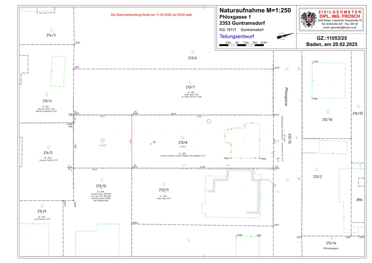 Phloxgasse - KEIN BAUZWANG - Super Anlage - Bauklasse II – pohled 3