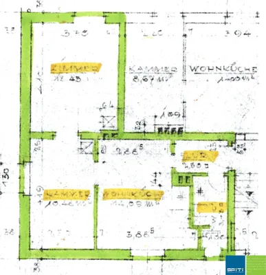 2-Zimmer-Wohnung kaufen in Sankt Pölten Land – 44 m², € 70.500 – Bild 5 von 5