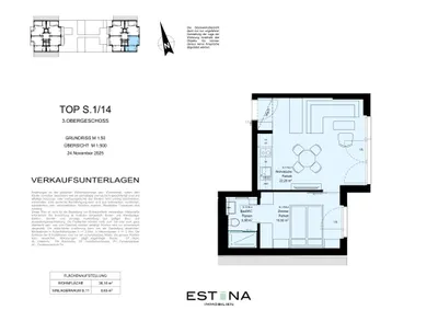 2-Zimmer-Wohnung kaufen in Wien – 36,16 m², € 219.900 – Bild 9 von 10