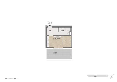 1-Zimmer-Wohnung kaufen in Graz – 30,45 m², € 175.000 – Bild 2 von 5