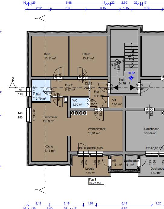 Schöne, geräumige Wohnung in Hohenberg – pohled 2