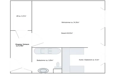 2-Zimmer-Wohnung kaufen in Wien – 49 m², € 317.000 – Bild 8 von 8