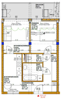 Wohnung mieten in Linz – 51 m², € 997 – Bild 6 von 10