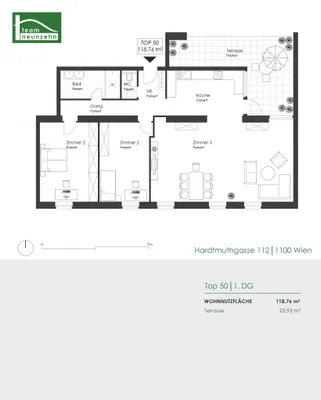 3-Zimmer-Wohnung kaufen in Wien – 118,76 m², € 525.000 – Bild 15 von 15