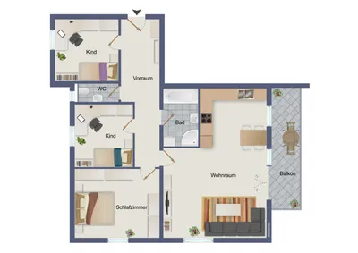 4-Zimmer-Wohnung kaufen in Braunau am Inn – 93 m², € 265.900 – Bild 6 von 6