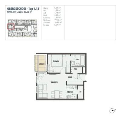 2-Zimmer-Wohnung kaufen in Wien – 48,51 m², € 275.000 – Bild 19 von 19