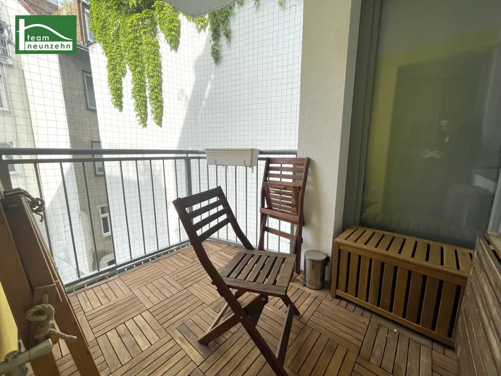 Großzügig & ideal gelegen - Geräumige 4-Zimmer Wohnung mit toller Raumaufteilung und hofseitigem Balkon nahe U3 Kardinal-Nagl-Platz - Vista 3