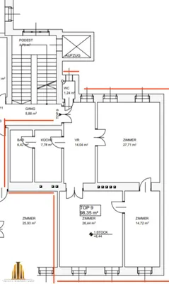 3-Zimmer-Wohnung kaufen in Wien – 98,66 m², € 695.000 – Bild 16 von 16