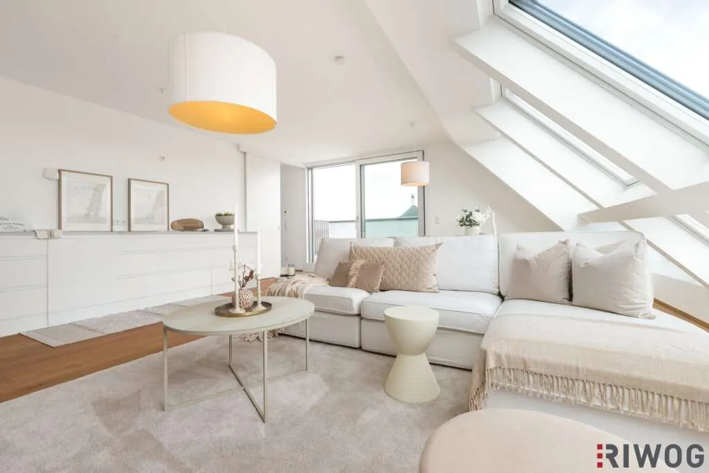 ERSTBEZUG | PENTHOUSE mit ca. 59 m² PANORAMA-DACHTERRASSE | 4-Zimmer | TG-Stellplatz optional | Nachhaltiges Wohnbauprojekt - Ansicht 3