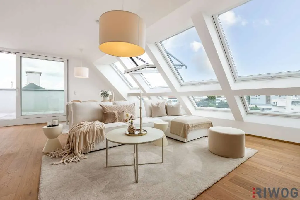 ERSTBEZUG | PENTHOUSE mit ca. 59 m² PANORAMA-DACHTERRASSE | 4-Zimmer | TG-Stellplatz optional | Nachhaltiges Wohnbauprojekt - Ansicht 2