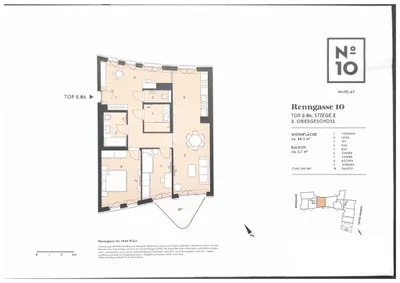 3-Zimmer-Wohnung mieten in Wien – 88,3 m², € 4.189 – Bild 26 von 26
