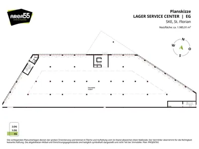 Gewerbeimmobilie mieten in Linz Land – 3 369 m², € 32.465 – Bild 14 von 16