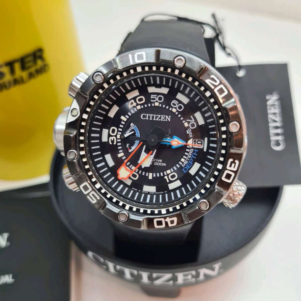 Citizen promaster taucheruhr tiefenmesser eco cheapest drive